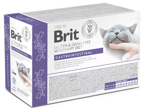 Brit Υγρή Τροφή για Γάτες σε Φακελάκι με Αρνί χωρίς Σιτηρά 12x85gr