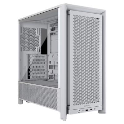 Corsair Frame 4000D RS Midi Tower Κουτί Υπολογιστή με Πλαϊνό Παράθυρο Λευκό
