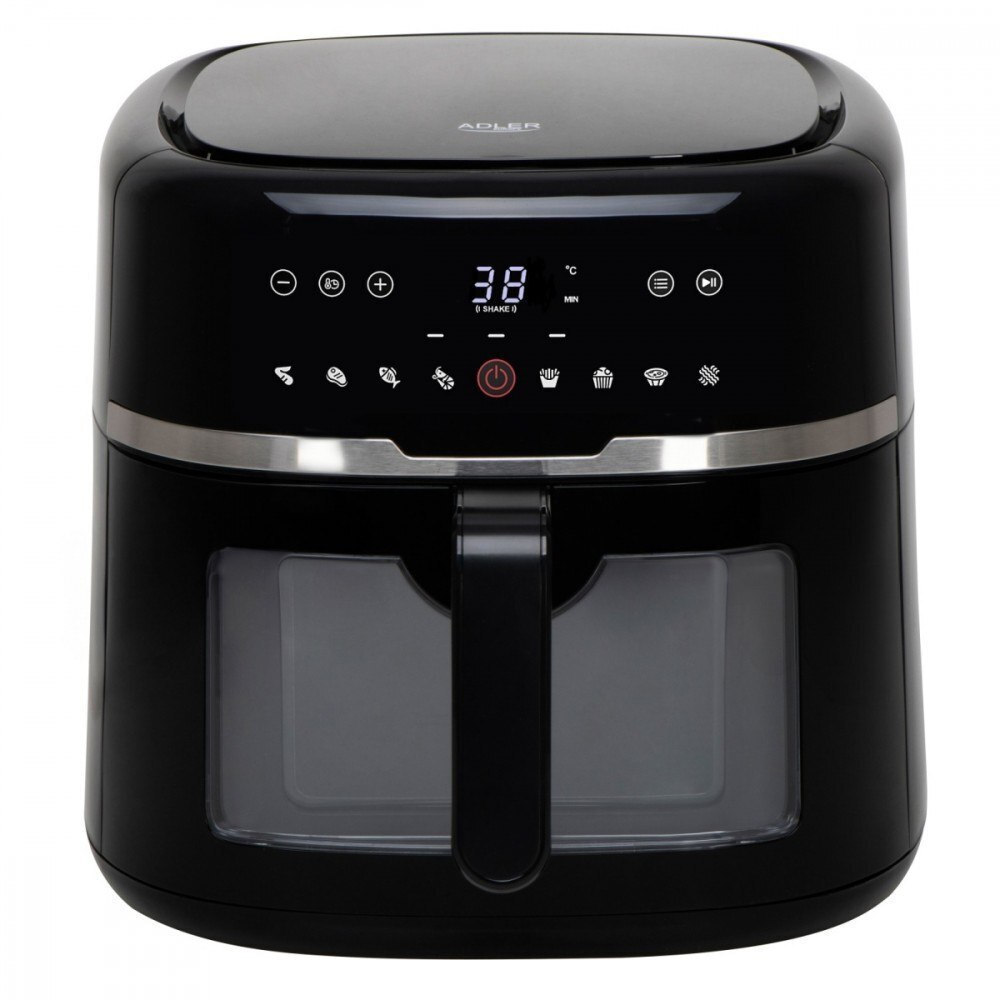 Adler Air Fryer 8lt Μαύρο AD 6318