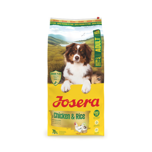 Josera 12.5kg Ξηρά Τροφή χωρίς Γλουτένη για Ενήλικους Σκύλους με Κοτόπουλο και Ρύζι
