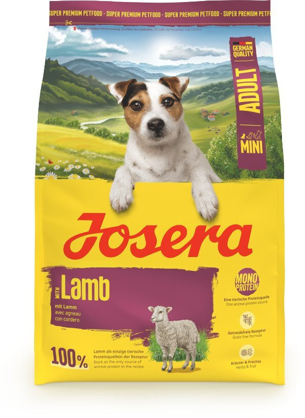 Josera 10kg Ξηρά Τροφή για Ενήλικους Σκύλους Μικρόσωμων Φυλών με Αρνί