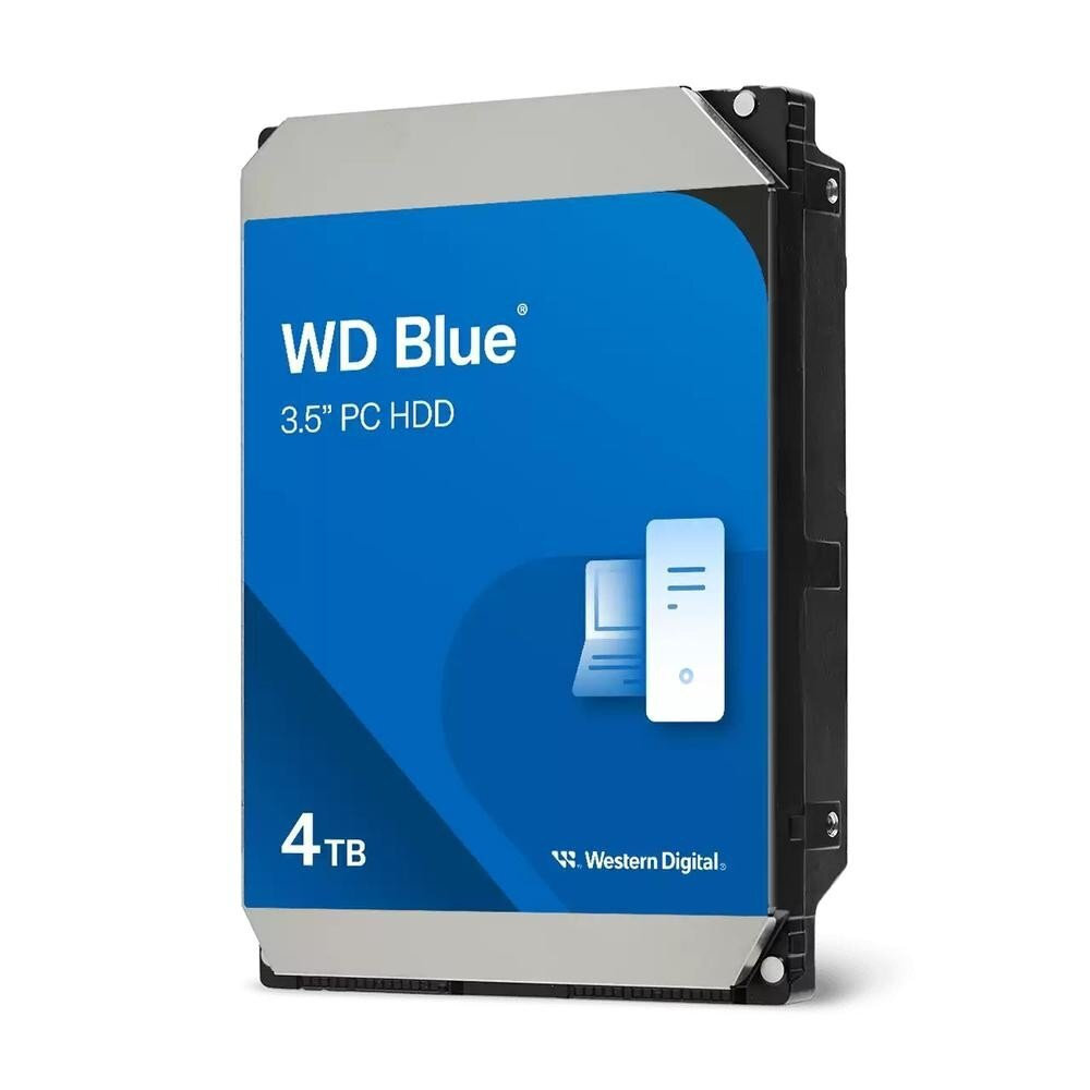 Western Digital Blue 4TB HDD Σκληρός Δίσκος 3.5" SATA III 5400rpm με 128MB Cache για Desktop WD40EZZX