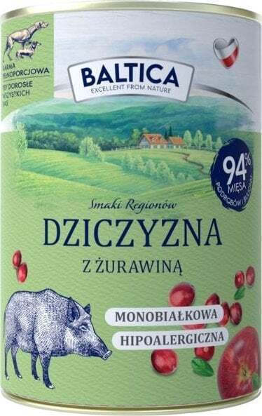 Baltica Υγρή Τροφή Σκύλων με Ελάφι και Κρέας 400gr