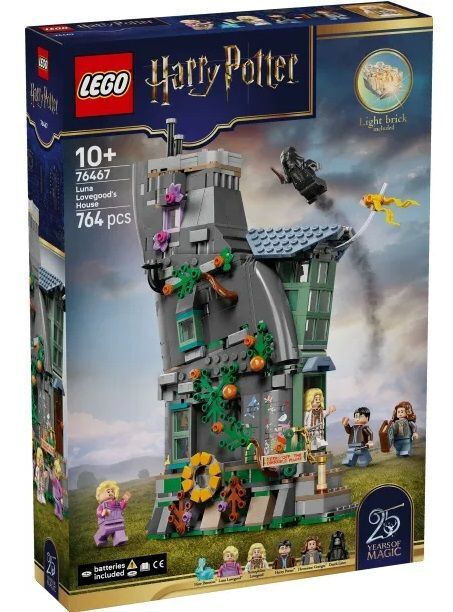 LEGO Harry Potter Luna Lovegood's House για 10+ Ετών 764τμχ 76467