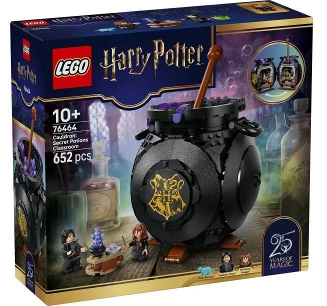 LEGO Harry Potter Cauldron: Secret Potions Classroom για 10+ Ετών 652τμχ 76464
