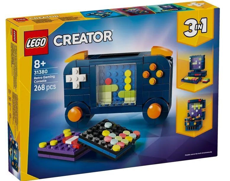 LEGO Creator 3-in-1 Retro Gaming Console για 8+ Ετών 268τμχ 31380