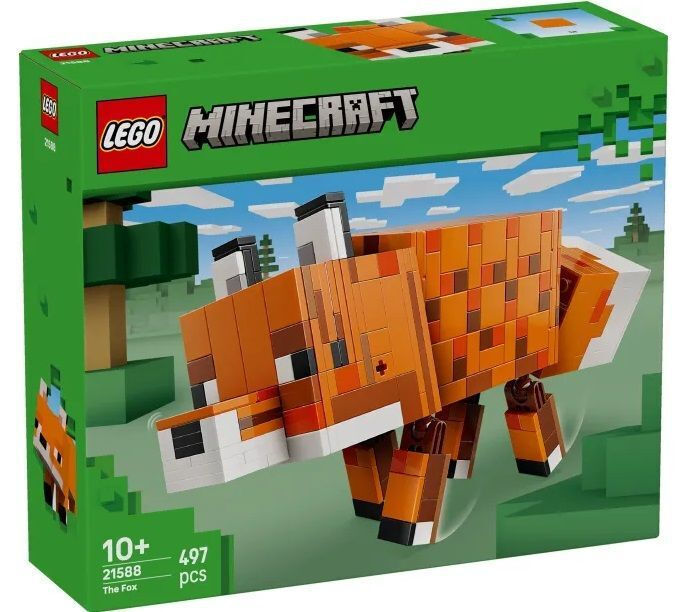 LEGO Minecraft The Fox για 10+ Ετών 497τμχ 21588