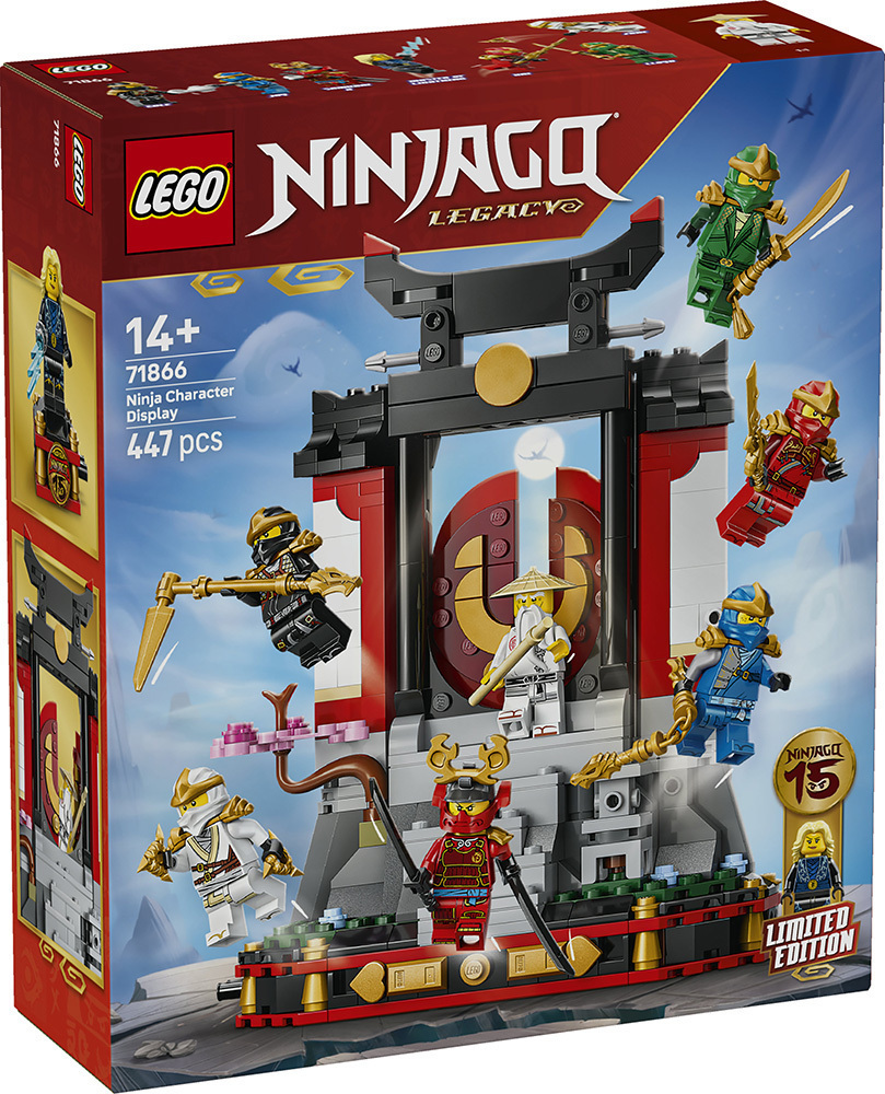LEGO Ninjago Ninja Character Display 15th Anniversary για 14+ Ετών 447τμχ 71866