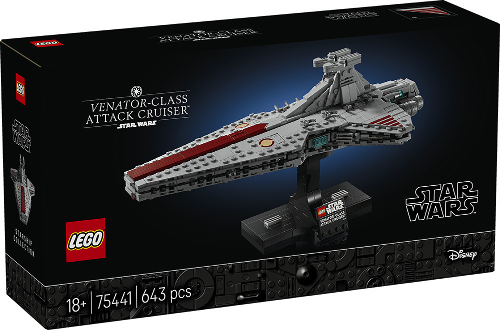 LEGO Star Wars Venator-Class Attack Cruiser™ για 18+ Ετών 643τμχ 75441