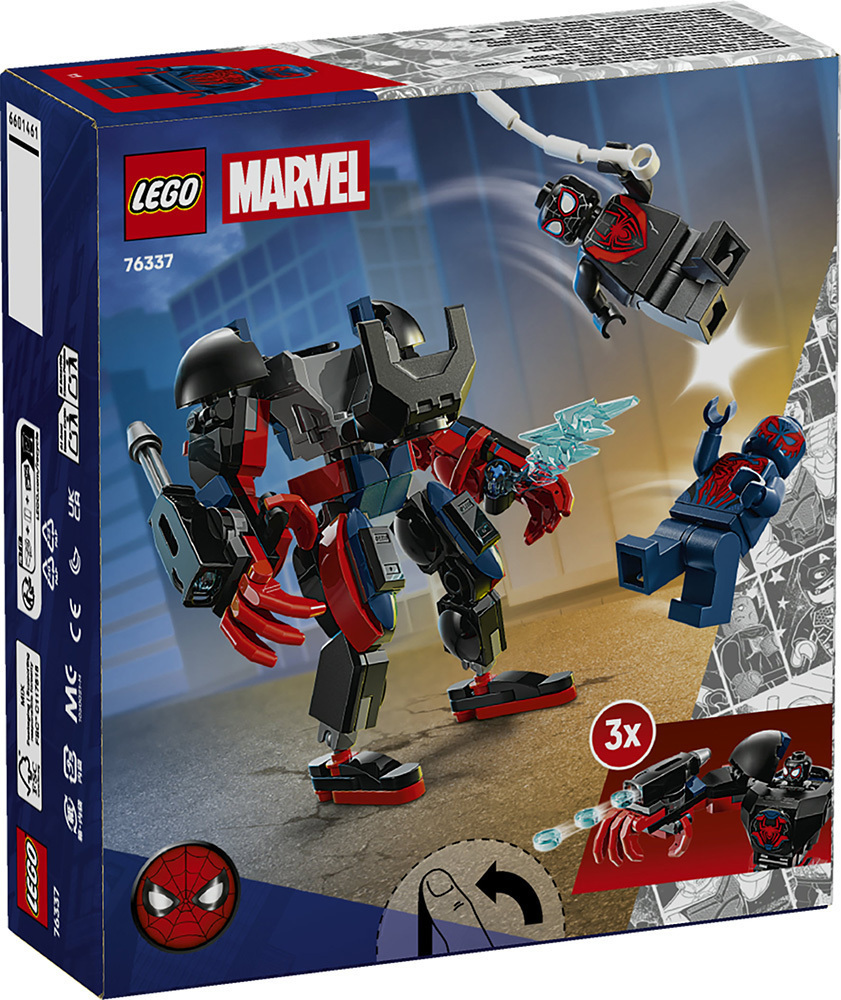 LEGO Marvel Miles Morales Mech vs. Spider-Man 2099 για 6+ Ετών 135τμχ 76337