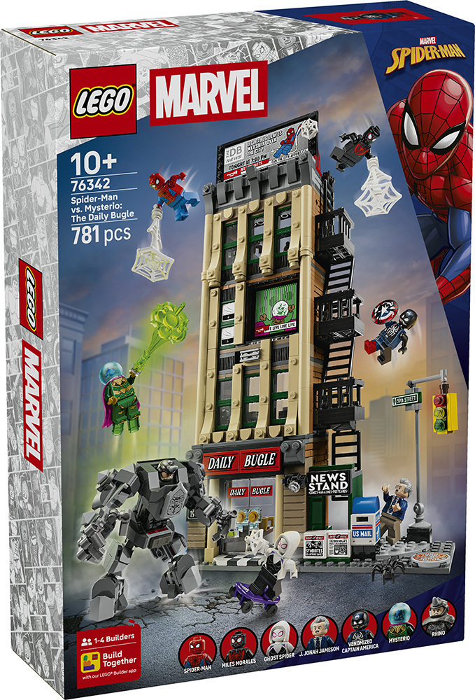 LEGO Marvel Spider-Man vs. Mysterio: The Daily Bugle για 10+ Ετών 781τμχ 76342