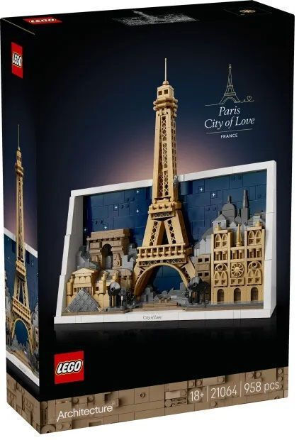 LEGO Architecture Paris – City of Love για 18+ Ετών 958τμχ 21064