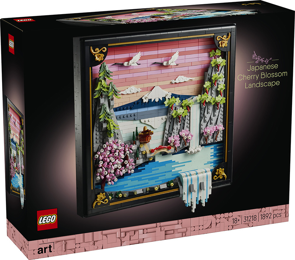 LEGO Art Japanese Cherry Blossom Landscape για 18+ Ετών 1892τμχ 31218