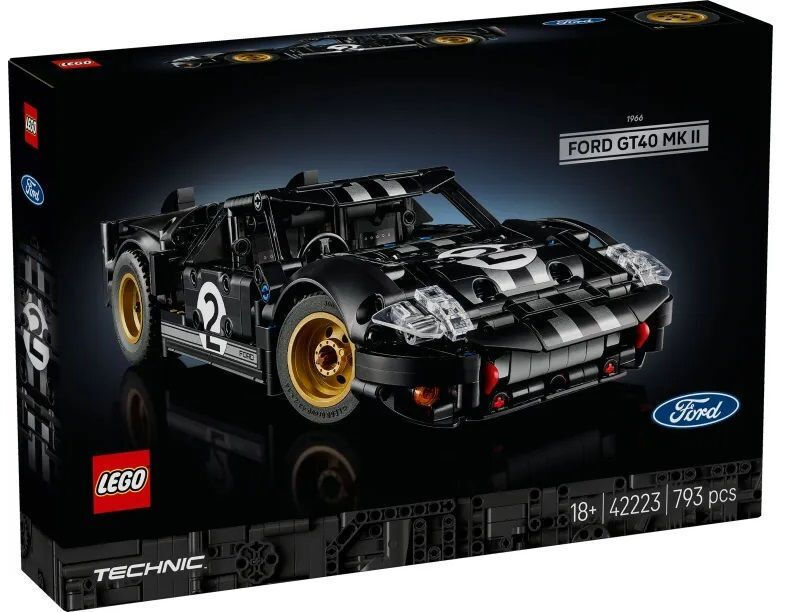 LEGO Technic 1966 Ford GT40 MKII Race Car για 18+ Ετών 793τμχ 42223