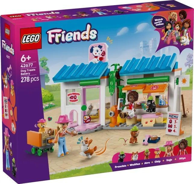 LEGO Friends Dog Treats Bakery για 6+ Ετών 278τμχ 42677