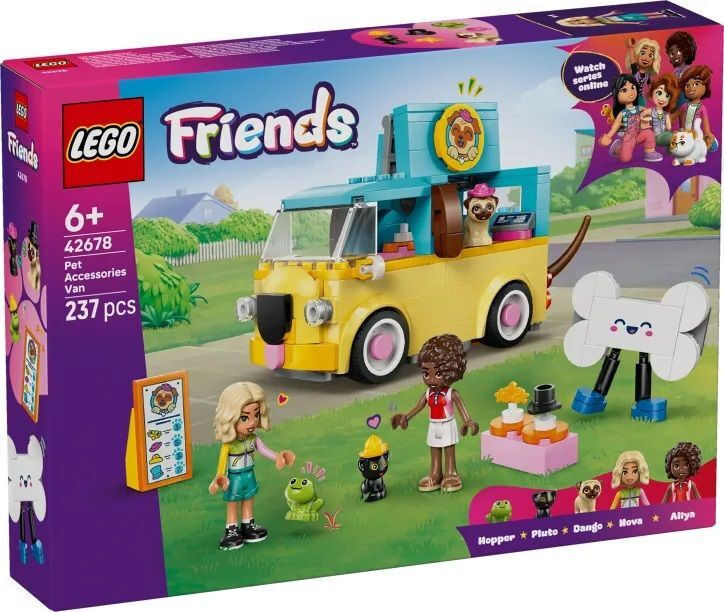 LEGO Friends Pet Accessories Van για 6+ Ετών 237τμχ 42678