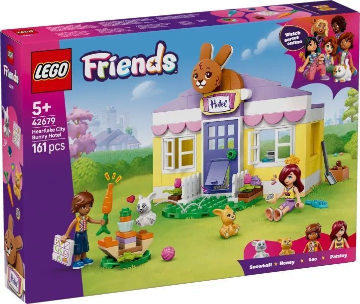 LEGO Friends Heartlake City Bunny Hotel για 5+ Ετών 161τμχ 42679