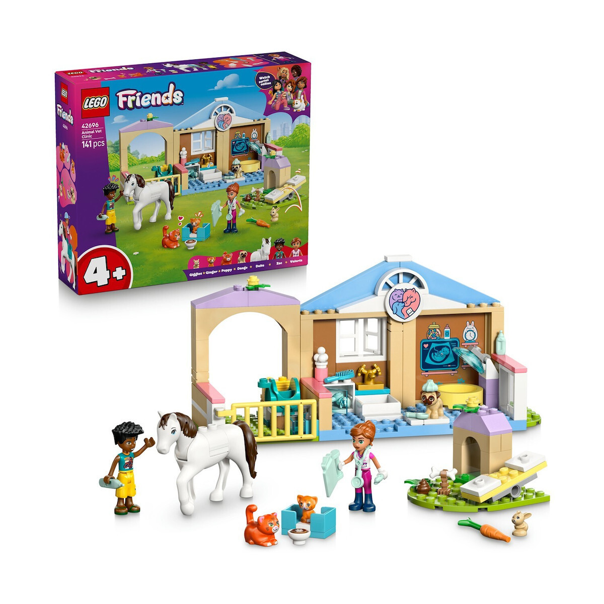LEGO Friends Animal Vet Clinic για 4+ Ετών 141τμχ 42696