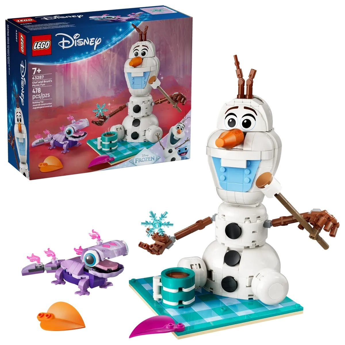 LEGO Disney Olaf and Bruni’s Picnic Fun για 7+ Ετών 478τμχ 43287