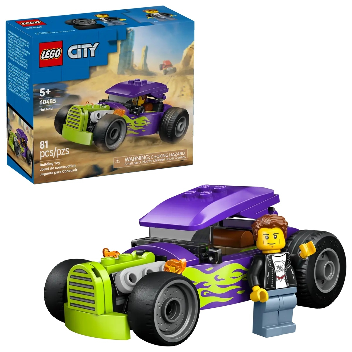 LEGO City Hot Rod για 5+ Ετών 81τμχ 60485