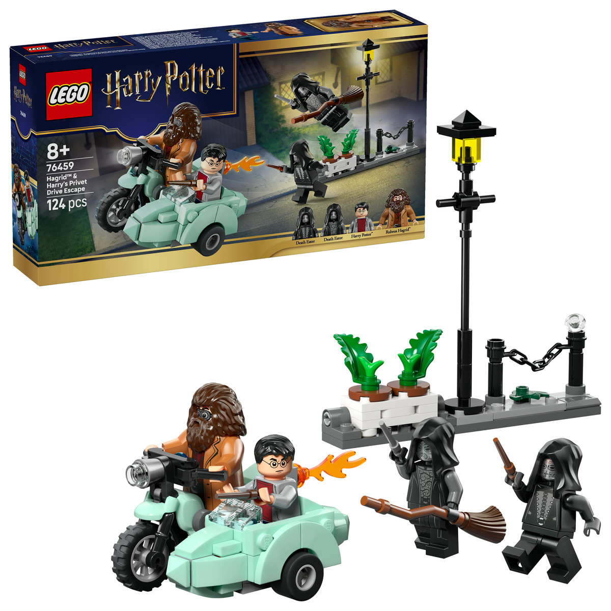 LEGO Harry Potter Hagrid™ & Harry's Privet Drive Escape για 8+ Ετών 124τμχ 76459