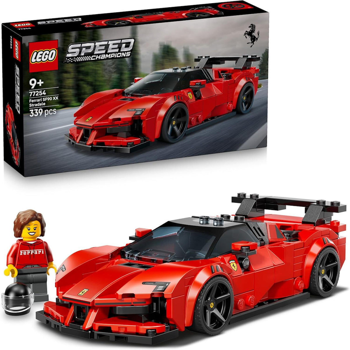 LEGO Speed Champions Ferrari SF90 XX Stradale Sports Car για 9+ Ετών 339τμχ 77254