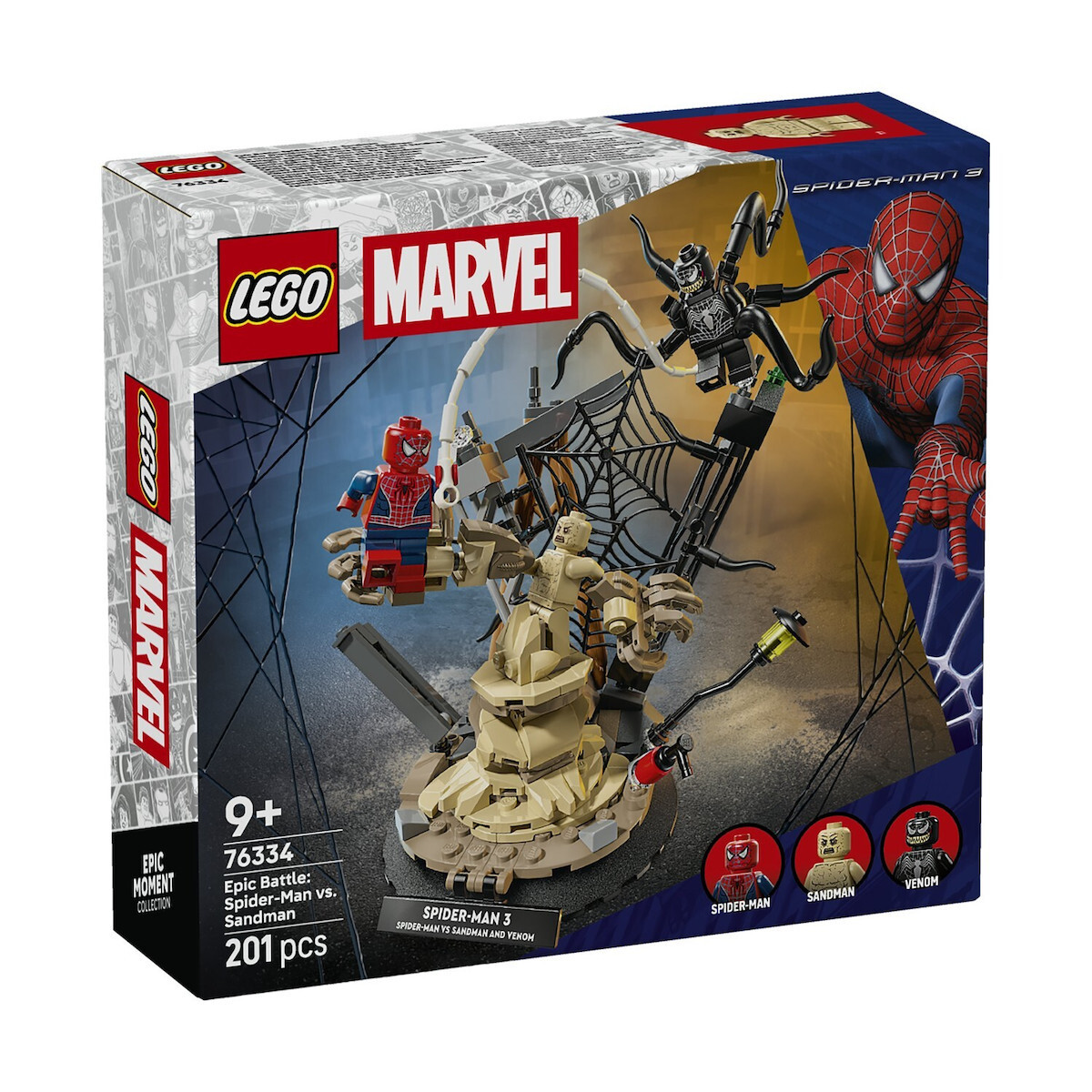LEGO Marvel Epic Battle: Spider-Man vs. Sandman για 9+ Ετών 201τμχ 76334