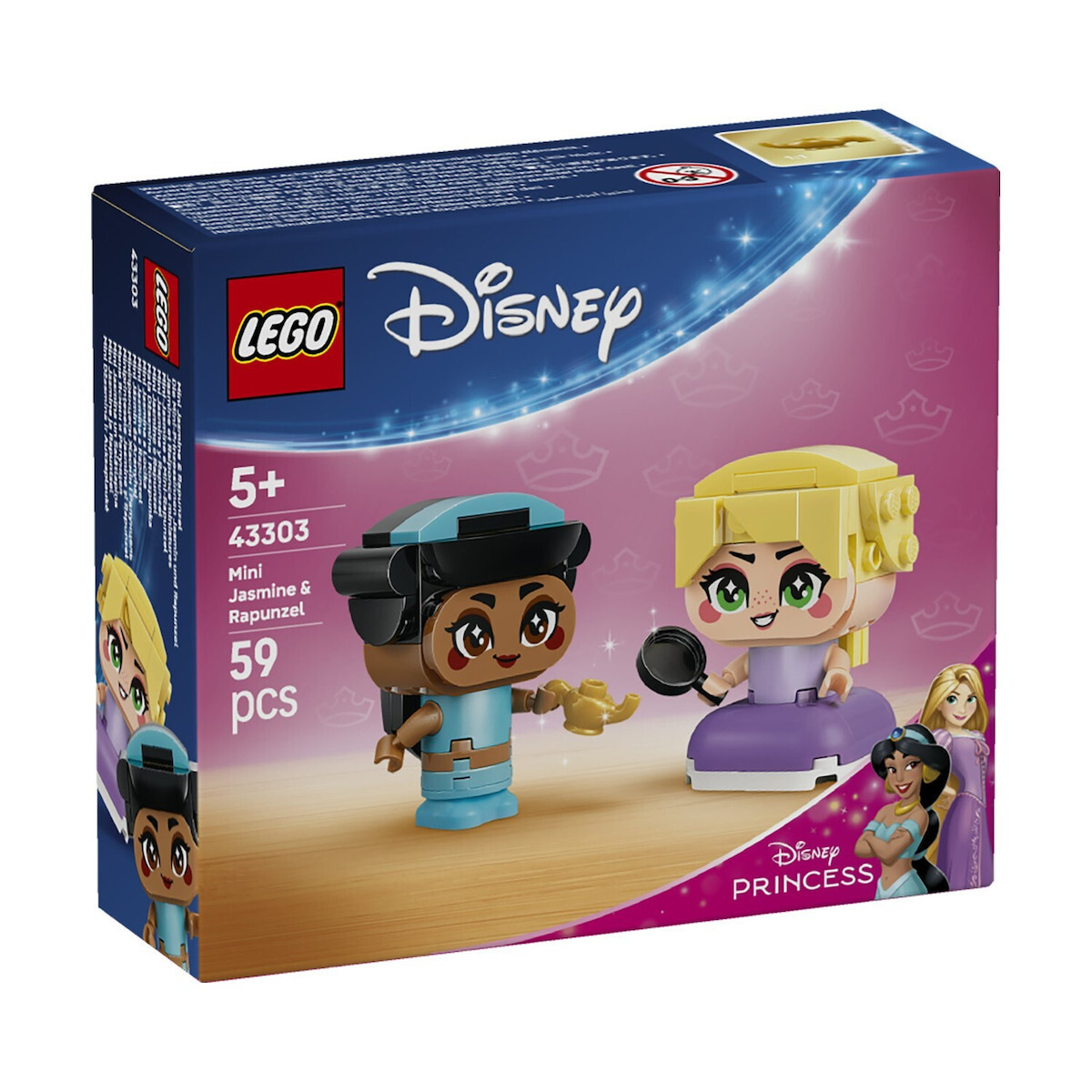 LEGO Disney Mini Jasmine & Rapunzel για 5+ Ετών 59τμχ 43303