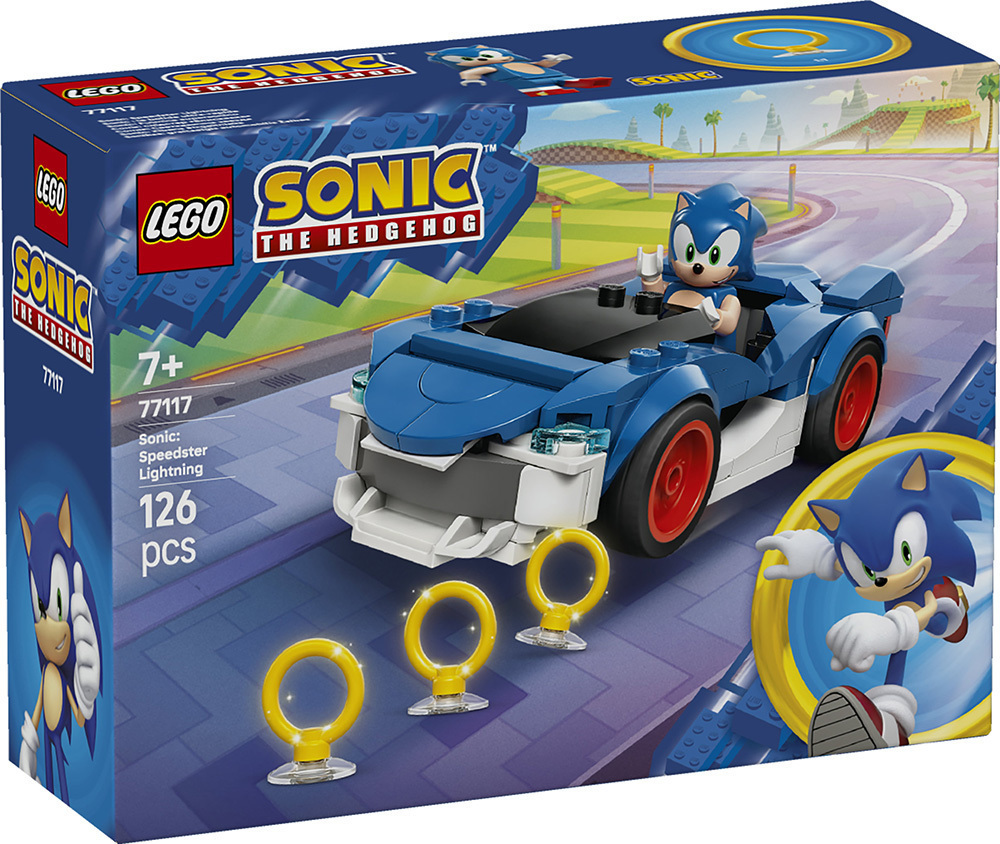 LEGO Sonic The Hedgehog Sonic: Speedster Lightning για 7+ Ετών 126τμχ 77117