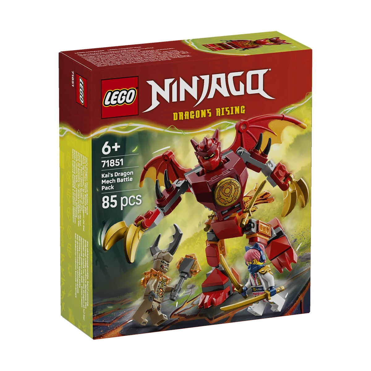 LEGO Ninjago Kai's Dragon Mech Battle Pack για 6+ Ετών 85τμχ 71851
