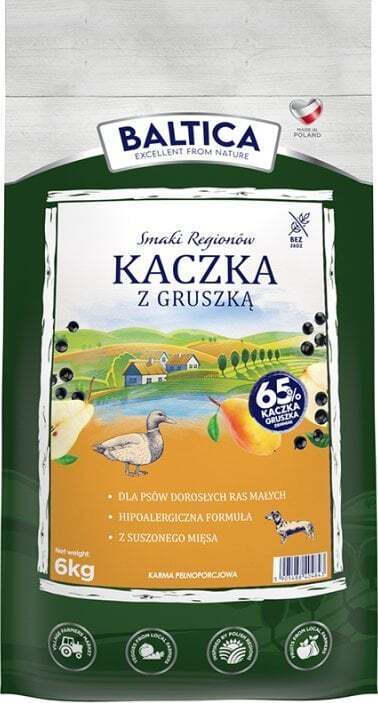 Baltica 6kg Ξηρά Τροφή Σκύλων Μικρόσωμων Φυλών με Πάπια