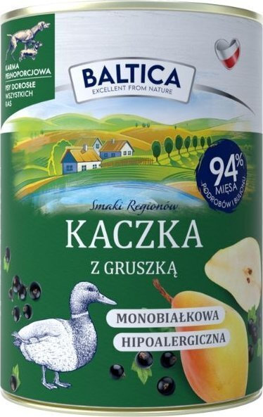 Baltica Υγρή Τροφή Σκύλων με Πάπια 400gr