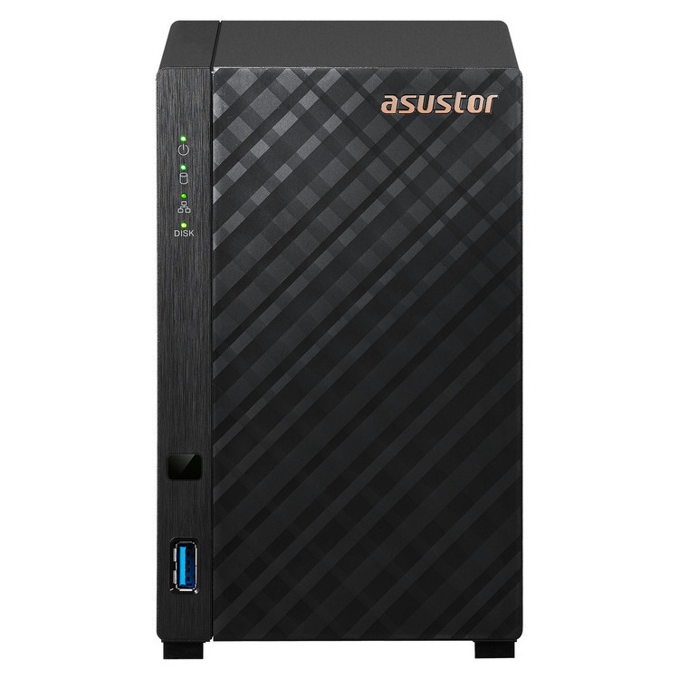 Asustor Drivestor 2 Gen2 NAS Tower με 2 θέσεις για HDD