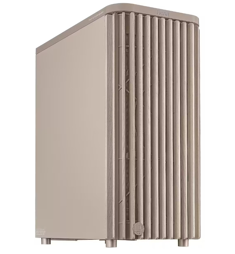 Asus ProArt PA401 Wood Edition Midi Tower Κουτί Υπολογιστή Beige