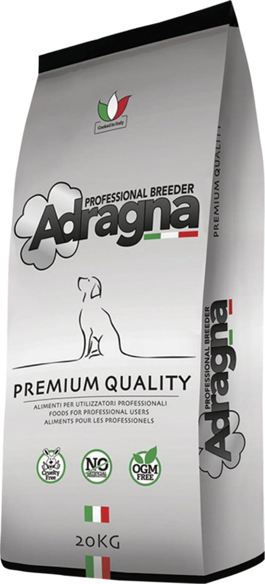 Adragna Breeder 20kg Ξηρά Τροφή για Ενήλικους Σκύλους με Αρνί