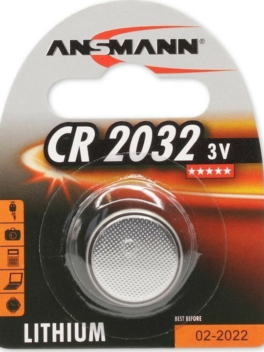 Ansmann Μπαταρία Λιθίου Ρολογιών CR2032 3V 1τμχ