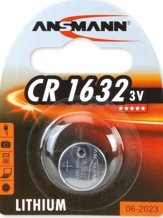 Ansmann Μπαταρία Λιθίου Ρολογιών CR1632 3V 1τμχ
