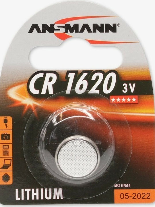 Ansmann Μπαταρία Λιθίου Ρολογιών CR1620 3V 1τμχ