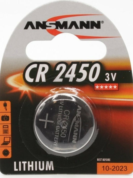 Ansmann Μπαταρία Λιθίου Ρολογιών CR2450 3V 1τμχ