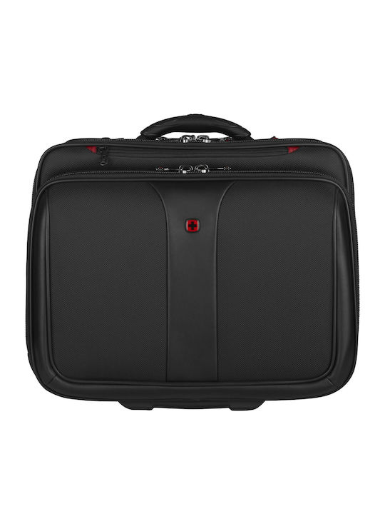 Wenger Patriot II Τσάντα Laptop 17" με Ροδάκια σε Μαύρο χρώμα