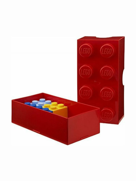 LEGO Παιδικό Κουτί Αποθήκευσης από Πλαστικό 8-Stud Κόκκινο 10x20x7.5cm 40231730