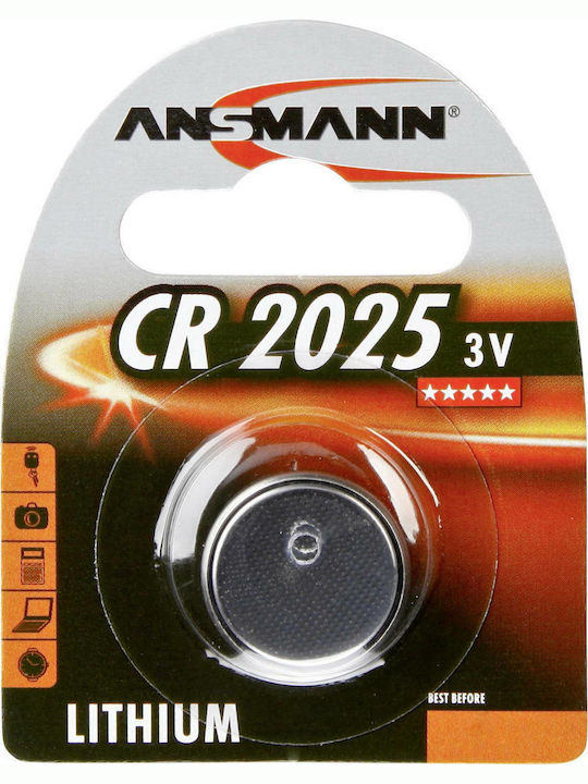 Ansmann Μπαταρία Λιθίου Ρολογιών CR2025 3V 1τμχ