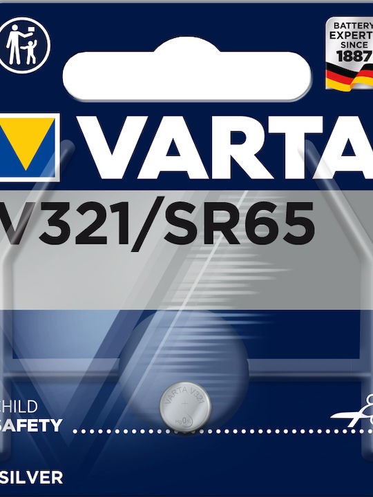 Varta V321 Μπαταρία Silver Oxide Ρολογιών SR65 1τμχ