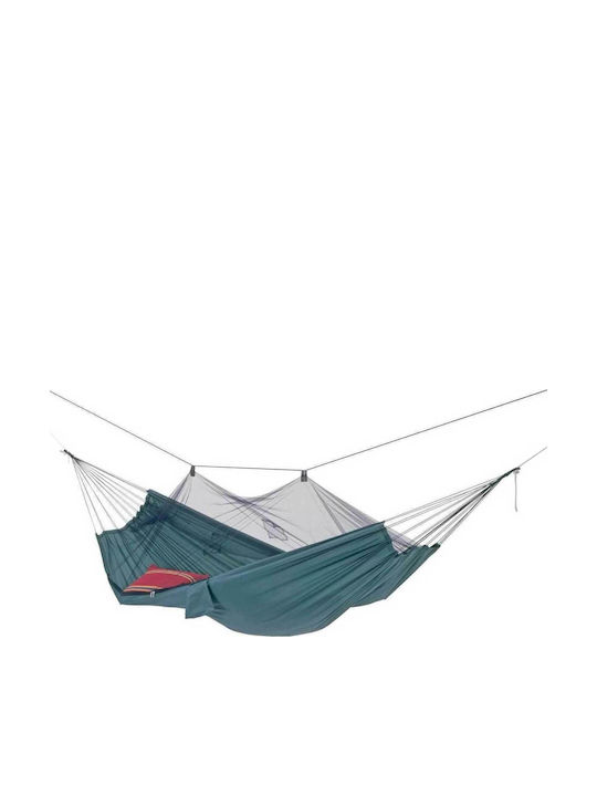 Amazonas Moskito Traveller Αιώρα Αλεξίπτωτο Υφασμάτινη Πράσινη 220x140x140εκ. AZ-1030200