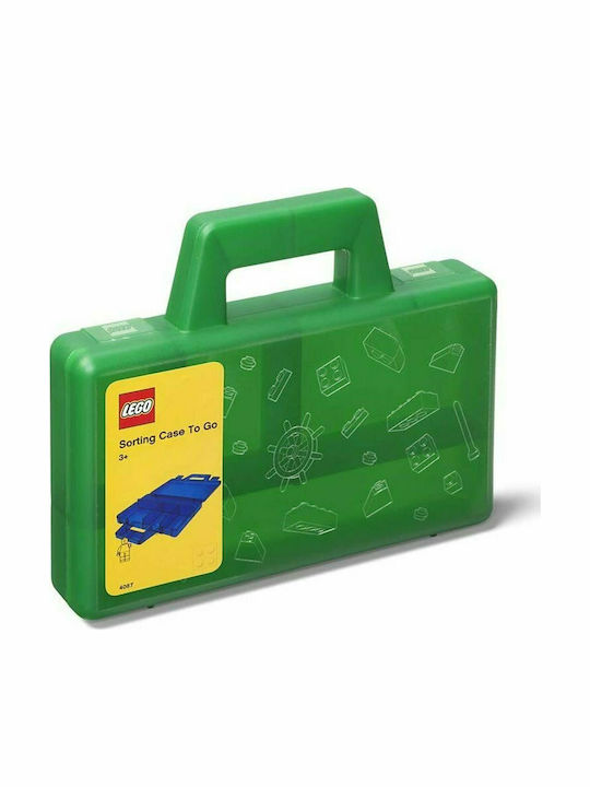 Room Copenhagen Παιδικό Κουτί Αποθήκευσης από Πλαστικό Sorting to Go Πράσινο 19x16x35cm 40870003