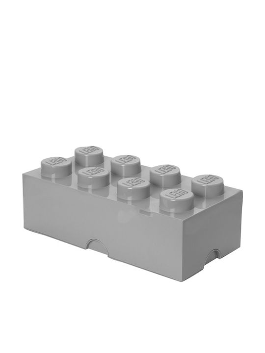 LEGO Παιδικό Κουτί Αποθήκευσης από Πλαστικό 8-Stud Γκρι 50x25x17cm 40041740