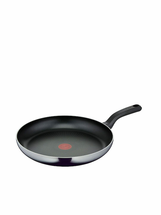 Tefal Resist Intense Τηγάνι από Αλουμίνιο με Αντικολλητική Επίστρωση Ασημί 32cm D52208