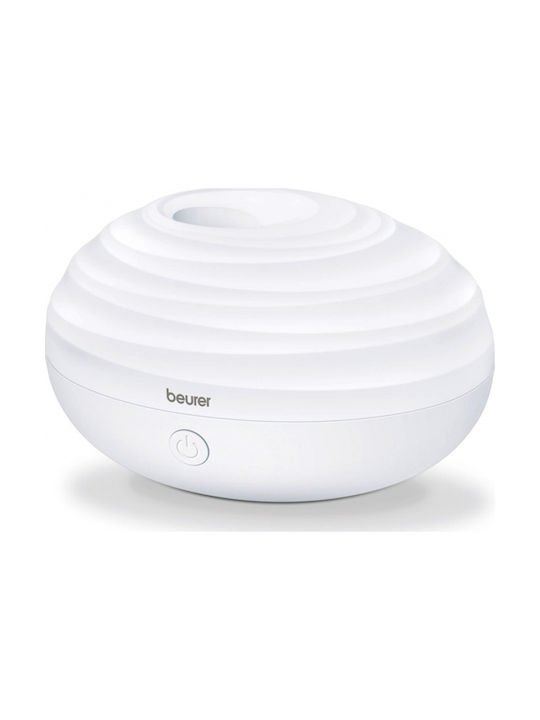 Beurer Led Συσκευή Αρωματοθεραπείας Υπερήχων LA 20 με Χρονοδιακόπτη Λευκή 80ml