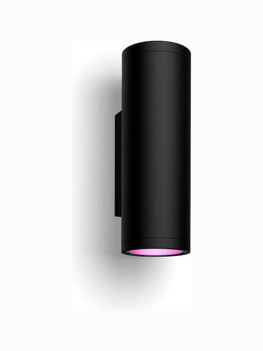 Philips Επιτοίχιο Εξωτερικό Σποτ LED IP44 8W με Ψυχρό Λευκό Φως Διπλής Δέσμης 24x11.7x8.4εκ. 915005842801