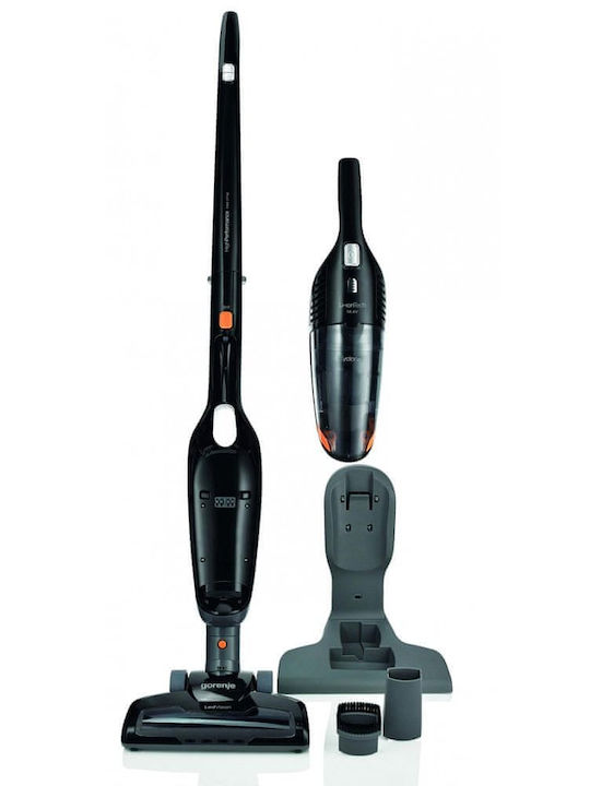 Gorenje SVC144FBK Επαναφορτιζόμενη Σκούπα 2 σε 1 Stick & Χειρός 14.4V Μαύρη